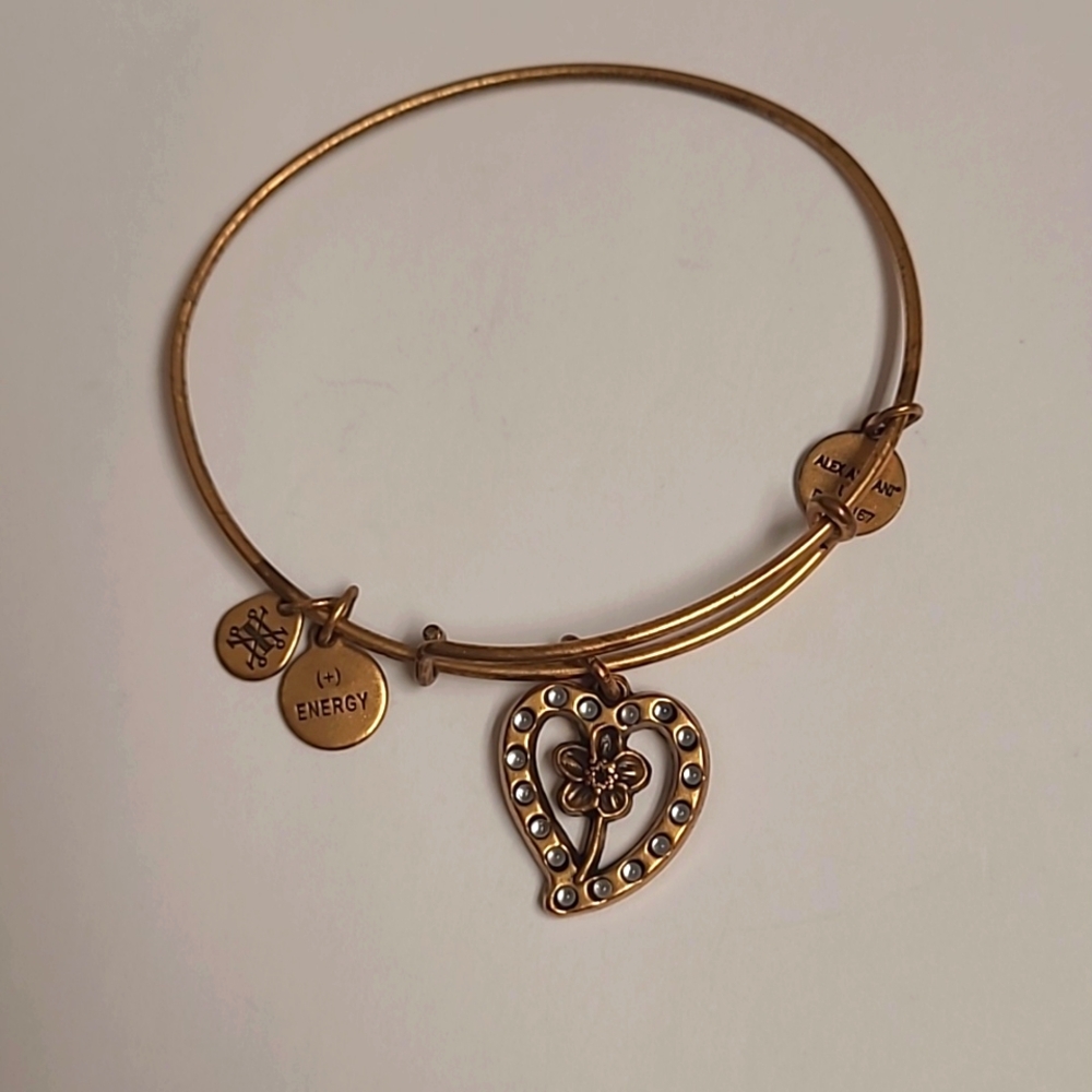 Alex and Ani heart bracelet